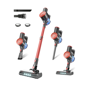 Cordless Vacuum Cleaner with Self-Standing, 40KPA Stick Vacuum Cleaners for Home, 8-in-1 Lightweight Rechargeable Vacuum, 7-Layer Filtration,Ideal for Carpet, Pet Hair, Hardwood Floors