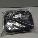 Insulated Lunch Box for Men, Double Deck Reusable Lunch Bag for Women, Leakproof Lunch Cooler Durable Waterproof Expandable - Lunchbox for Adult Work, Black,16L