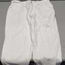 GRAPENT Capris Jeans for Women High Waisted Stretchy Ripped Skinny Denim Capri Pants Distressed Cropped Jeggings Casual (Large, White)