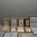 Icona Bay Combination Gold Picture Frames Set - 10 PC (Five 4x6, Three 5x7, Two 8x10), Classy Contemporary Style, Maestro Collection for Wall Gallery
