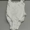 FeelinGirl Square Neck Bodysuit for Women Sleeveless Tummy Control Slimming Bodysuit Going Out Tank Tops Small