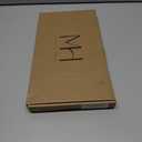 Faux Travertine Stone Finish Resin Book Holder for Recipe Book Display Stand, Coffee Table Books, 2 Pieces Slot Together, Neutral Beige Coffee Table Decor