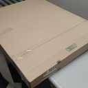 FoldWise Upgraded Folding TV Tray Table - Extra Large & Sturdy Laptop Table for Couch, Height & Angle Adjustable Desk for Dinner, Work & TV - Includes Footrest, Cup Holder, iPad Holder & Edge Stopper ((White) - Bright Wood)