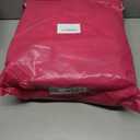 4 Pcs Christmas Plush Throw Pillow Xmas Gingerbread Man Snowflake Gingerbread House Throw Pillow Cute Christmas Decorations Cushion for Xmas Winter Holiday Party Couch Sofa Bedroom (Red)