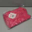 Mesh Beach Bag Multifunction Large with Pocket Waterproof Breathable Handbag for Vacation Essential Portable (Hot Pink)