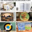 18 pcs 4.5in Plate Stands for Display,Metal Plate Holders Display Stands Can Be Used for Picture Stand,Book Stands for Display,Plate Display Stands,Easel,Photo Frame Stands,Plaque Stands,Desktop Stand