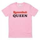 Rummikub Queen Unisex Short Sleeve T-Shirt Pink, Size M