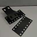 Heavy Duty Spare Tire Carrier Mount Bracket for Trailers & Boats - Locking Holder Fits 4/5/6 Lug Wheels, 4"-5.5" Bolt Patterns, Holds Up to 150 lbs