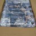 Area Rugs 9 x 12 for Living Room,Large Washable Carpet Blue Brown