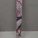 NINETREX Window Privacy Film, Stained Glass Window Film Cling, Pink Blossom Rainbow Vinyl Static Stickers, Blocks Heat & UV Non-Adhesive for Home Door (Peach Blossom,17.5 x 78.7inch)