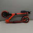 Campior Kick Scooter for Ages 6+, for Kids, Teens, and Adults, Max Load 240 LBS, Foldable, 8-inch Big Wheels for Kids and Adults, with Kickstand, 3 Adjustable Levels, Child Safety Approved, Red