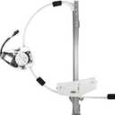 Front Driver Side Power Window Regulator with Motor Assembly Replacement for Je-ep Liberty KJ 2002 2003 2004 2005 2006, Left, 741-526