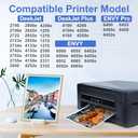 67XL HP Printer Ink for HP Ink 67 Replacement for HP 67 Ink Cartridges Black/Color Combo Pack HP67 DeskJet 2755e 2855e 2700 2800e 2700e 4255e 4155e Envy 6055e 6000 6455e 6400 Printer Ink HP 67 XL