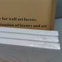 AUUAUU 3-Piece Framed Watercolor Floral Wall Art Canvas Print Set, 12x16 Inch Botanical Aesthetic Wall Decor Pastel Pink Ribbon Flower Posters & Prints for Girls Bedroom Nursery Living Room Kitchen