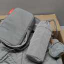Skip Hop Diaper Bag Backpack: Suite 6-in-1 Diaper Backpack Set, Multi-Function Baby Travel Bag with Changing Pad, Stroller Straps, Bottle Bag and Pacifier Pocket, Dove Grey