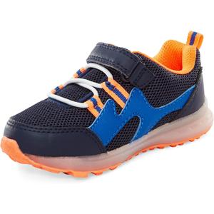 Simple Joys by Carter's Boys' Anka Light Up Sneakers (8 Toddler, Navy)