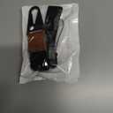 2 x Braided Wristlet Keychain Lanyard for Keys, Cool Stretchy Wrist Lanyard Strap Key Chain Holder for Women Men ID Badges, Wallet, Cell Phone, Camera (Black)