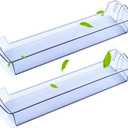 [2 PACK] DA63-08646A Refrigerator door shelf bin replacement(Large), Compatible with Samsung Refrigerator door bin. RT21M6213SG RT21M6213SR RT21M6213WW RT21M6215SG RT21M6215SR RT21M6215WW AP6241329