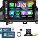 For Honda Odyssey 2005 2006 2007 2008 2009 2010 Android Car Stereo with Wireless Carplay Android Auto, 10.1" Touchscreen Car Radio WiFi GPS Navi Bluetooth HiFi USB FM/RDS SWC Backup Camera 2G+64G