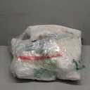 Dogpals Indoor Cat House - Large Cat Bed Cave with Fluffy Balls and Scratch Pads, Foldable House and Apartment with Pads, Suitable for Multiple Cats(White, Large) (Whiite)