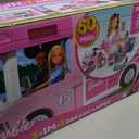 Barbie 3-in-1 DreamCamper Vehicle, Approx. 3-ft, Transforming Camper with Pool, Truck, Boat and 60 Accessories, Makes a Great Gift for 3 to 7 Year Olds