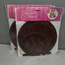 7 x Halloween Cupcake Stand Decoration 3 Tier Halloween Cardboard Cupcake Holder Halloween Party Pumpkin Ghost Cat Cupcake Tower for for Trick or Treat Birthday Baby Shower Party Decor (Tree)