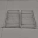 ZHIAI Stackable Storage Drawer, 2 Piece Acrylic Organizer for Cosmetics and Beauty Products, Suitable for Dressers, Bathrooms, Cabinets, Storage Rooms, Bedrooms and Home Organizers