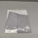 MANZI Sparkly Tights for Women, Metallic Shimmer, 50 Denier, Opaque, High Rise (Pack of 2) (Small-Medium, Silver)