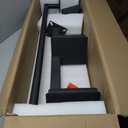 Boat Trailer Steps with Safety Grab Handle  3-Step Universal Steps for Bass, Pontoon & Hunting Boats, Heavy-Duty 400lb Capacity, Powder-Coated Solid Steel, Easy Installation on Trailer Tongue