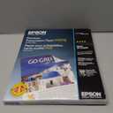 Epson Premium Presentation Paper MATTE (8.5x11 Inches, Double-sided, 50 Sheets) (S041568),Bright White