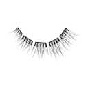 Kiss Impress Falsies Self Adhesive Eyelashes, Press On Lashes, 12mm-14mm Natural Volume Lashes, Black, No Glue Needed, Invisible Band, 36 Lash Clusters & Non-Stick Applicator - Natural