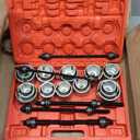 WINTOOLS 27 Pcs Universal Press & Pull Sleeve Kit Bush Bearing Removal Insertion Tool Set