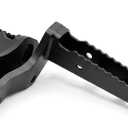 Banshee Foot Pegs Set (1987-2006) - Left & Right Steel Footpegs with Black Powder Coat