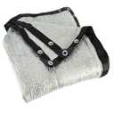 85% Aluminet Shade Cloth with Grommets 13 x 20FT Reflective Sun Shade Tarp