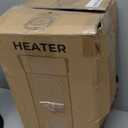 Space Heater - 1500W Portable Space Heaters for Indoor Use, PTC Ceramic Electric Heater with Remote, 4 Modes, 9H Timer, Low Noise, 70Oscillation, Overheat & Tip-Over Protection for Office Home (Black)