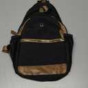 Small Crossbody Purses Bags for Women Men Travel, Chest Sling Bag Women Casual Cross Body Bag for Woman Sling Backpack (Large, Black)