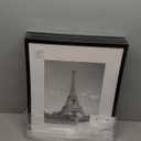 upsimples 16x20 Picture Frame Set of 5, Display Pictures 11x14 with Mat or 16 x 20 Without, Wall Gallery Poster Frames, Black