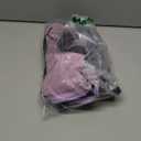 Mesh Beach Backpack with Wet Pocket Drawstring Pool Bag Waterproof Swimming Bag Gym Backpack for Men & Women (Purple)