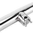 DasMarine 2 Pack Tournament Style Clamp on Fishing Rod Holder for Rails 1" to 1-1/4" Rail Mount Stainless Steel Rod Holder