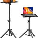 AMADA Projector Stand, Laptop Stand with Adjustable Height 22 to 36 inch, Heavy Duty Projector Mount as DJ Racks, Portable Projector Tripod Stand, Tall Floor Stand for Office, Home, Stage or Studio