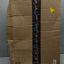 Lavish Home C-Shaped Sofa Side Table - Modern End Table, Laptop Tray, or Compact Bedside Nightstand - Space Saving Furniture by Lavish Home (White)