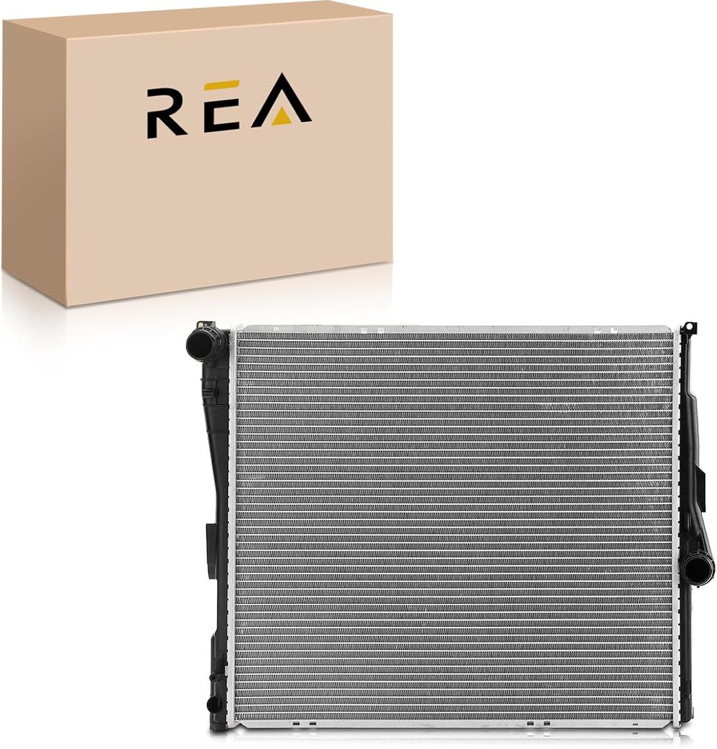 Engine Coolant Radiator with Transmission Oil Cooler Compatible with BMW X3 2.5L 2004-2006，X3 3.0L 2004-2006 Replace 2771, CU2771, 17113403551, 17113414986