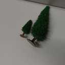 15pcs Green Scenery Landscape Model Cedar Trees with Box