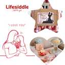 Mom Gifts: Mothers Day Candle Set Scented Aromatherapy 6-Pack - Soy Wax Carnation Shaped Candles in a Thank You, Mom Box - Great Gift on Mothers Day, Birthdays, and Christmas (Pink)