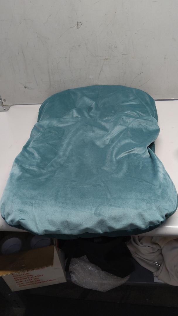 FUNUPUP Muslin Baby Lounger Cover Compatible with Snuggle Me Lounger, Infant Lounger Pillow Cover for Newborn, Removable Newborn Lounger Cover for Boys and Girls, Blue