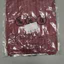 V Neck Long Sleeve Shirts for Women Fall 2025 Casual Business Ribbed Knit Sweater Cute Work Outfits (X-Large, D-wine Red)