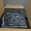 8 Packs 108 Inch Black Round Tablecloth in Diameter, Washable Polyester Fabric Tablecloths, Wrinkle Resistant Table Cloth for Wedding Party Banquet Dining