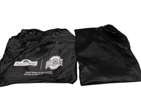 Small Black pouch with small folded tarp inside, 10 pack