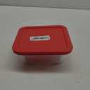 Pyrex Simply Store 4Cup/950ml Square Red PC