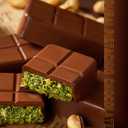 Phuumy Dubai Chocolate Bar Pistachio, Sandwich Filling Mildly Bitter But Not Greasy Halloween Treats Nutty Fruity Dubai Chocolate 2.47oz